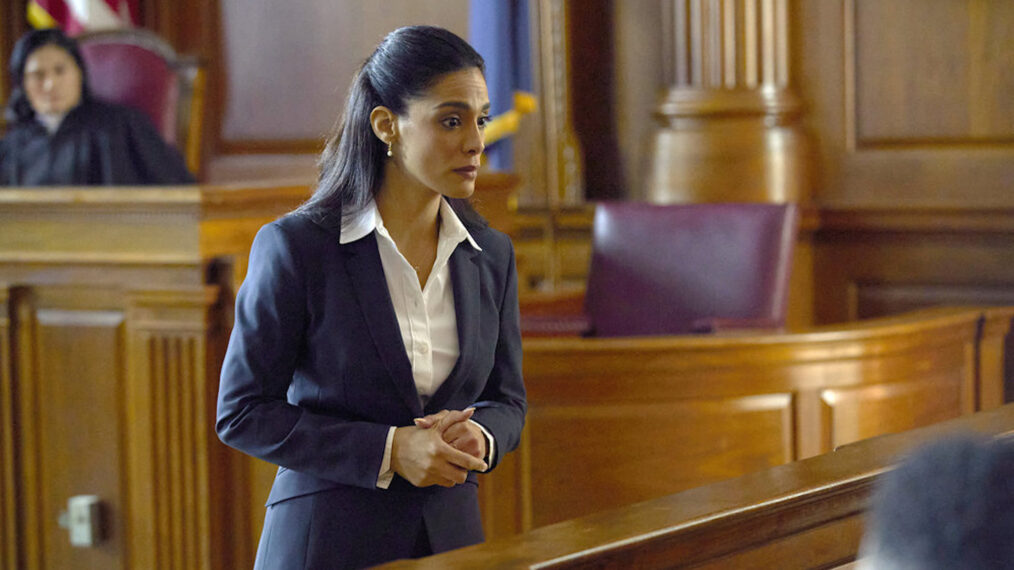 Odelya Halevi as ADA Samantha Maroun in Law & Order