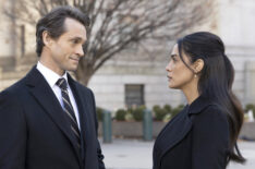 Hugh Dancy as ADA Nolan Price, Odelya Halevi as ADA Samantha Maroun in Law & Order