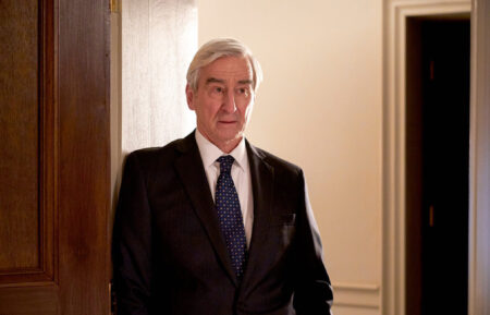 Sam Waterston as D.A. Jack McCoy in Law & Order