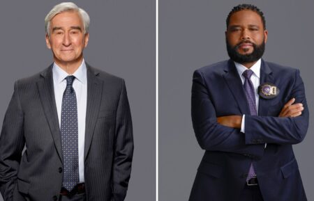 Sam Waterston as D.A. Jack McCoy, Anthony Anderson as Detective Kevin Bernard in Law & Order