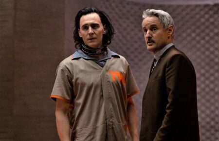 Tom Hiddleston and Owen Wilson in Loki Season 1