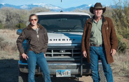 Katee Sackhoff and Robert Taylor in Longmire