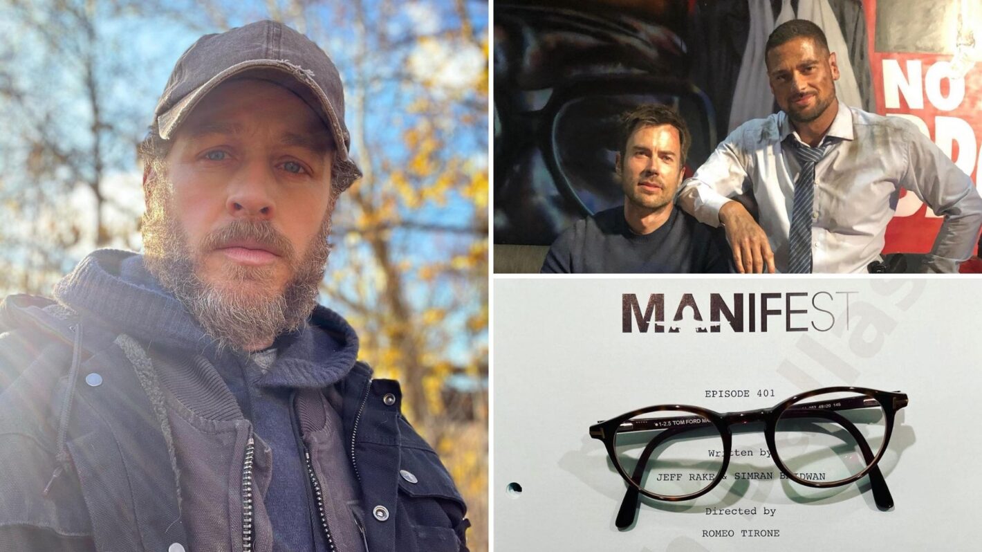 ‘Manifest’ Stars Share Behind-the-Scenes Look at Filming Season 4 (PHOTOS)