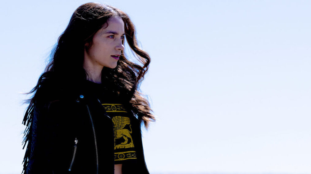 Melanie Scrofano as Wynonna Earp in the Series Finale