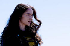 Melanie Scrofano as Wynonna Earp in the Series Finale