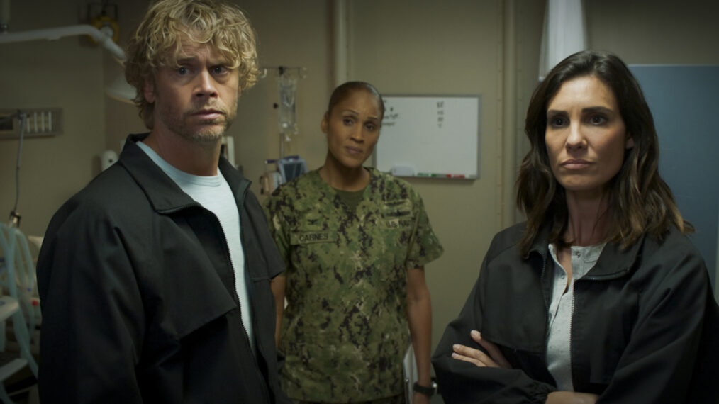 Eric Christian Olsen as Deeks, Daniela Ruah as Kensi in NCIS: Los Angeles