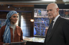 Medalion Rahimi as Fatima, Gerald McRaney as Kilbride in NCIS: Los Angeles - 'All the Little Things'