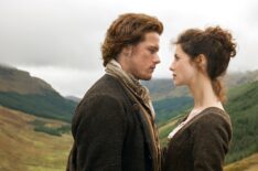 Outlander Season 1 Sam Heughan and Caitriona Balfe