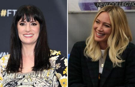 Paget Brewster, Hilary Duff in How I Met Your Father