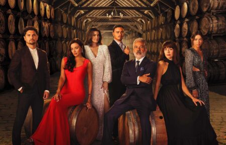 The cast of Promised Land - Augusto Aguilera, Christina Ochoa, Bellamy Young, Tonatiuh, John Ortiz, Cecilia Suárez, Mariel Molino