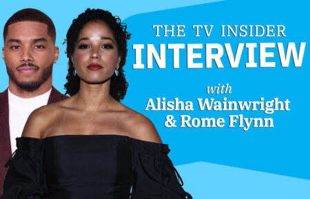 Alisha Wainwright and Rome Flynn