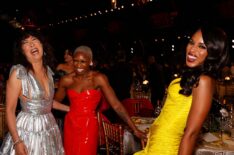 Sandra Oh, Cynthia Erivo and Kerry Washington at the 2022 Screen Actors Guild Awards