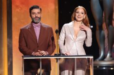 SAG Awards Oscar Isaac Jessica Chastain