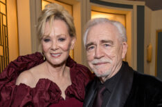Jean Smart and Brian Cox at the 2022 Screen Actors Guild Awards