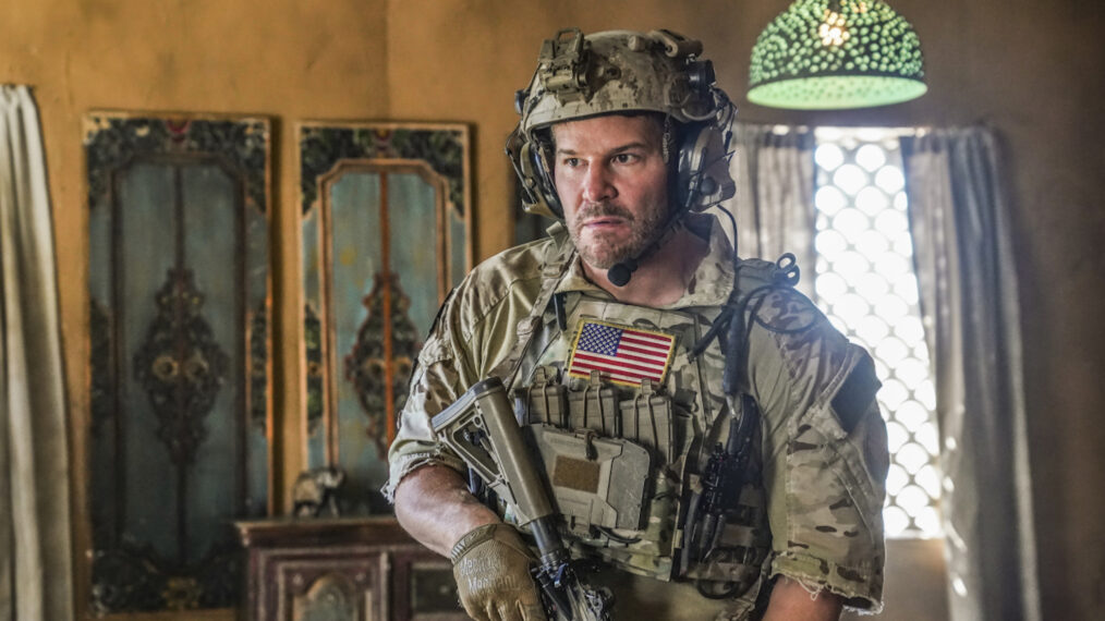 David Boreanaz as Jason Hayes in SEAL Team