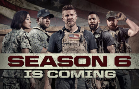 Toni Trucks, Max Thieriot, David Boreanaz, Neil Brown Jr, AJ Buckley for SEAL Team