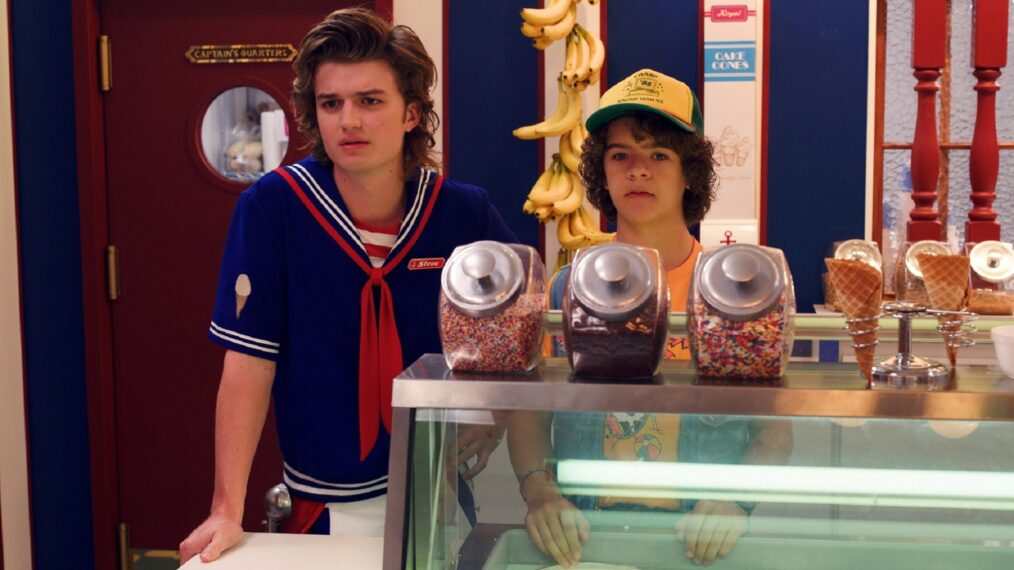 Stranger Things - Season 3 - Joe Keery and Gaten Matarazzo