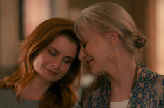 Joanna Garcia Swisher as Maddie Townsend and Caroline Lagerfelt as Paula Vreeland in episode 201 of Sweet Magnolias