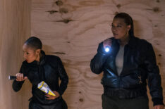 Jada Pinkett Smith as Jessie, Queen Latifah as Robyn McCall in The Equalizer - 'Legacy'