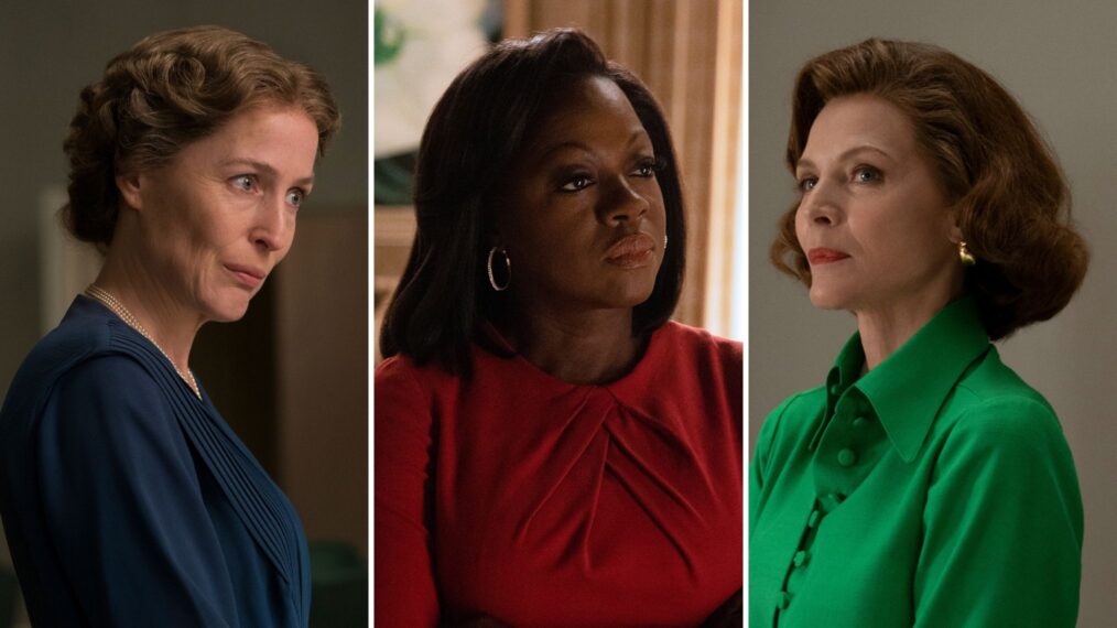 The First Lady series Gillian Anderson, Viola Davis and Michelle Pfeiffer