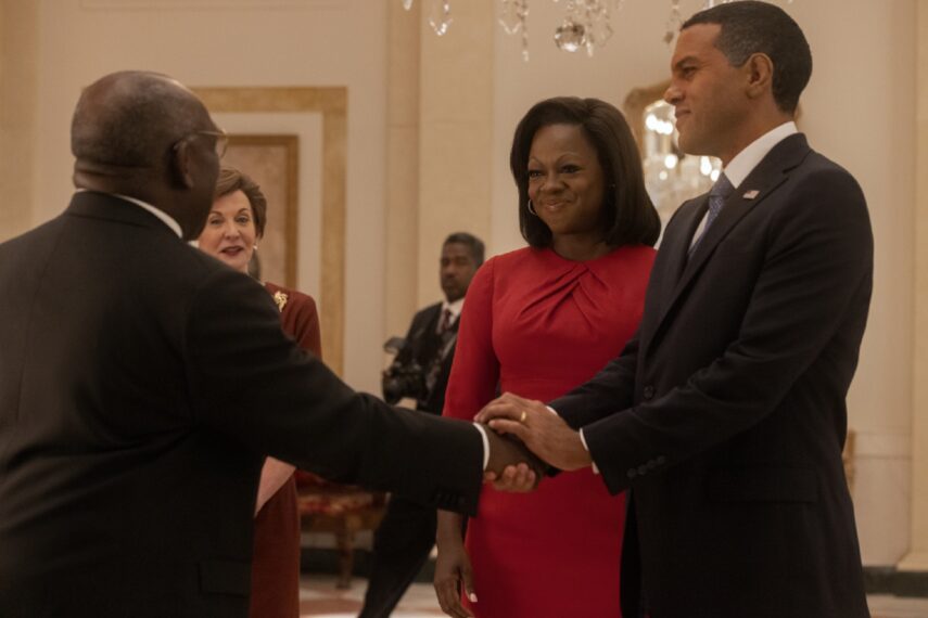 The First Lady Showtime Viola Davis as Michelle Obama and O-T Fagbenle as Barack Obama 