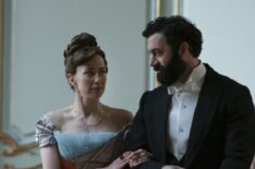 The Gilded Age Season 1 - Carrie Coon and Morgan Spector
