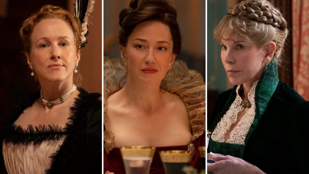 The Gilded Age Katie Finneran, Carrie Coon, Christine Baranski