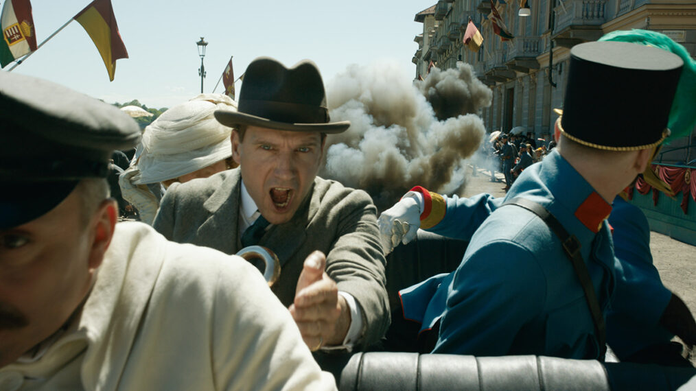 Ralph Fiennes as Oxford in The King's Man