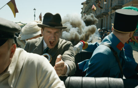 Ralph Fiennes as Oxford in The King's Man