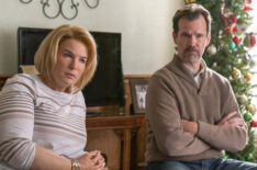 Renée Zellweger as Pam Hupp, Sean Bridgers as Mark Hupp in The Thing About Pam