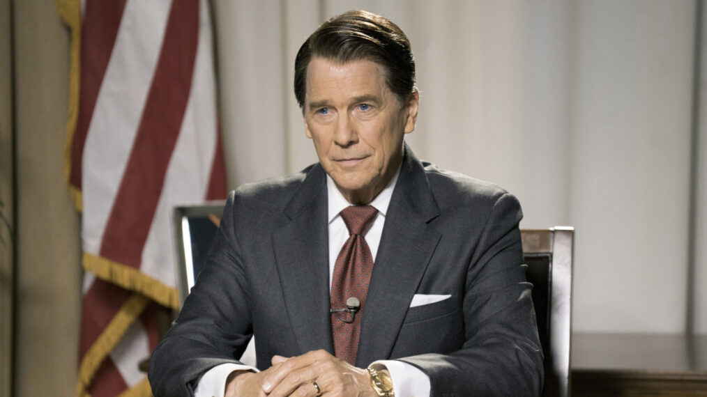 Tim Matheson as Ronald Reagan in Killing Reagan