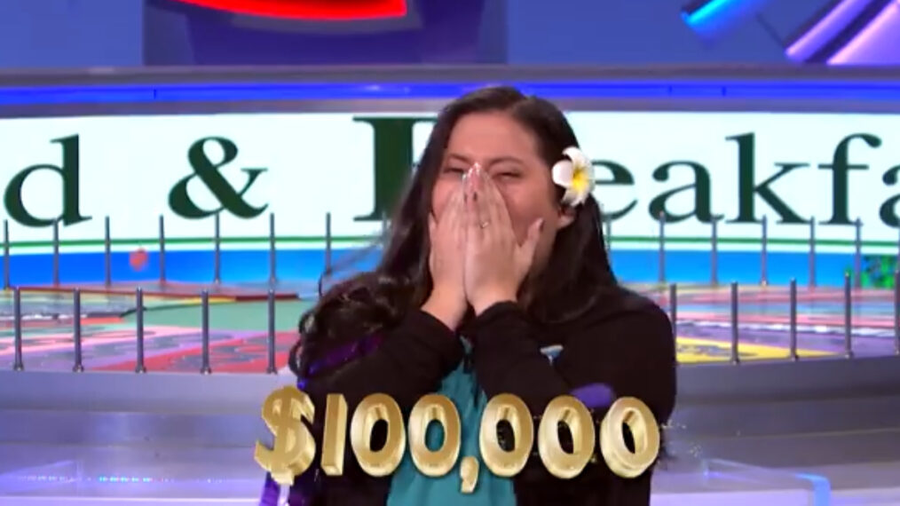 Wheel of Fortune 100k winner