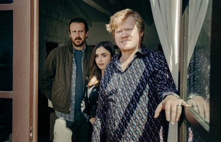 Lily Collins, Jesse Plemons, Jason Segel in Windfall