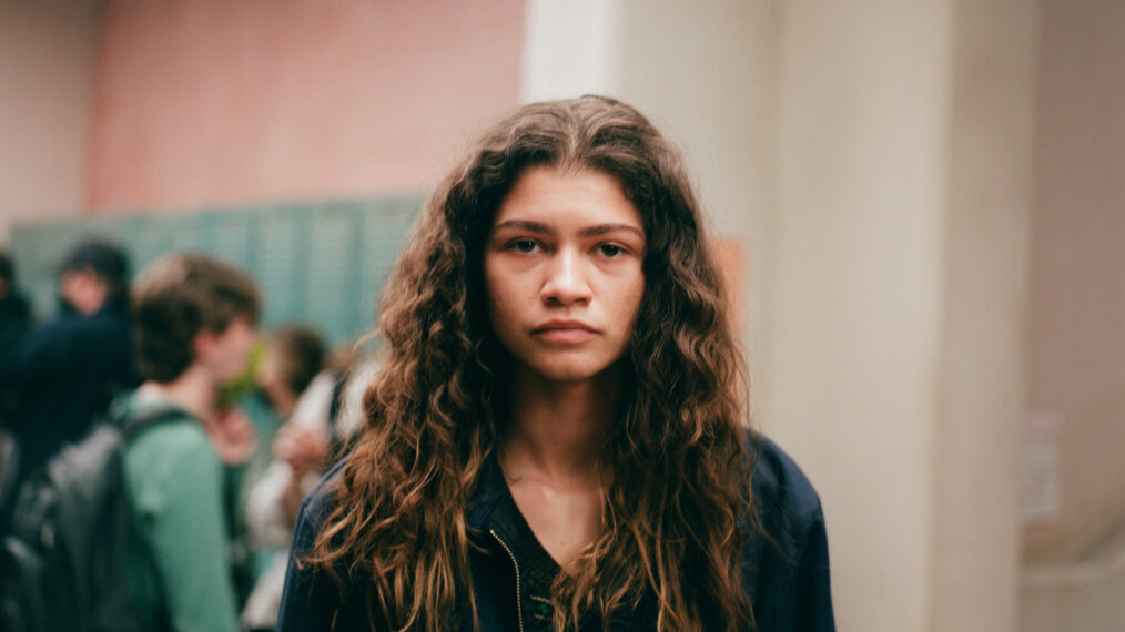 Zendaya as Rue in Euphoria