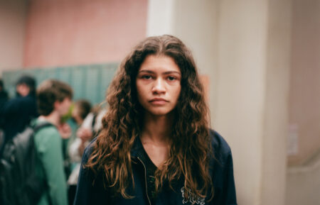 Zendaya as Rue in Euphoria