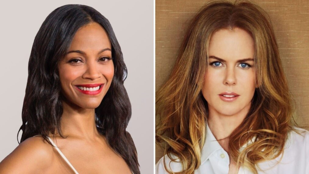 Zoe Saldana and Nicole Kidman