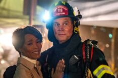 9-1-1 - Angela Bassett and Peter Krause