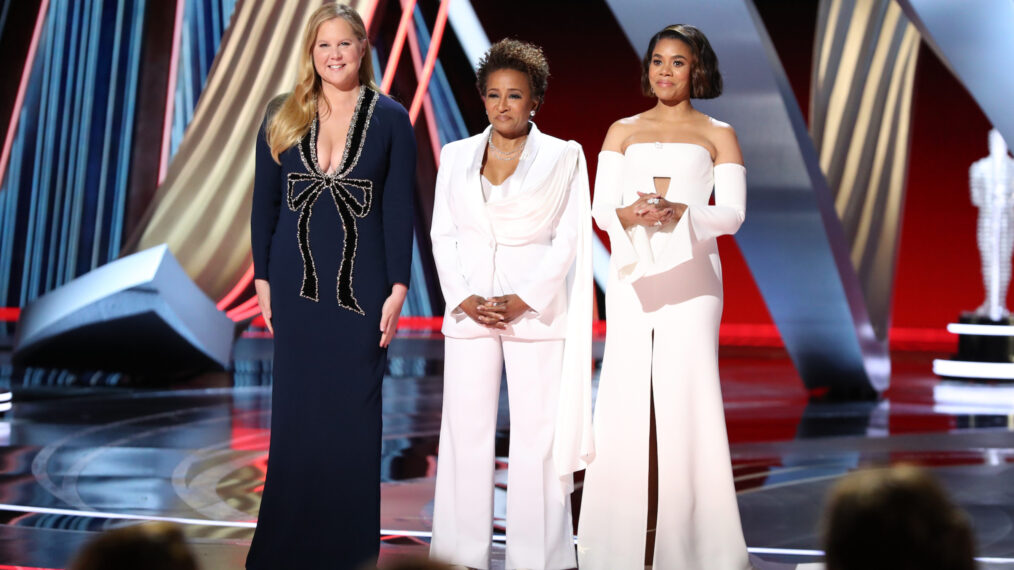 Amy Schumer, Wanda Sykes, Regina Hall presenting at Oscars 2022