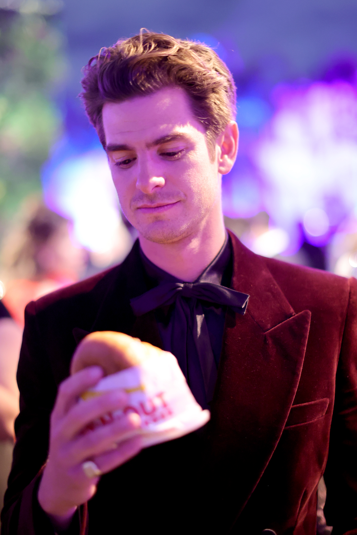 Andrew Garfield Vanity Fair Oscar Party