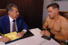 Vince McMahon and Austin Theory