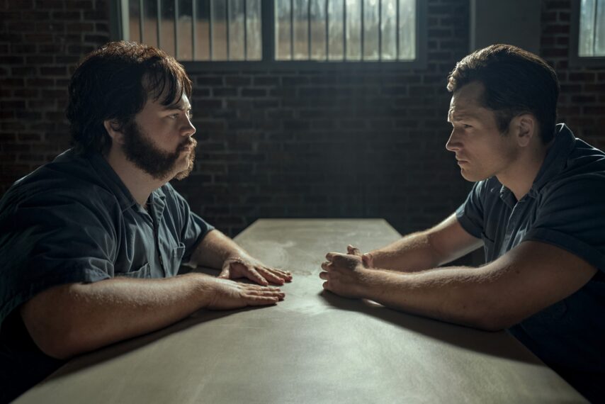 Black Bird Paul Walter Hauser and Taron Egerton