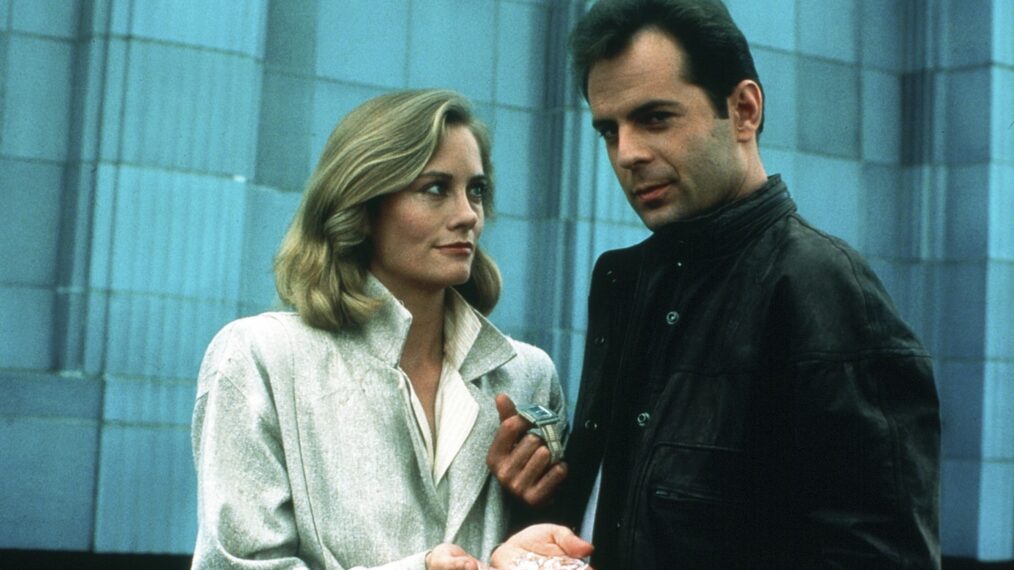 Cybill Shepherd Bruce Willis in Moonlighting