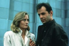 Cybill Shepherd Bruce Willis in Moonlighting