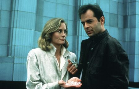 Cybill Shepherd Bruce Willis in Moonlighting