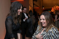 D'Arcy Carden and Melissa McCarthy at the 27th Annual Critics Choice Awards