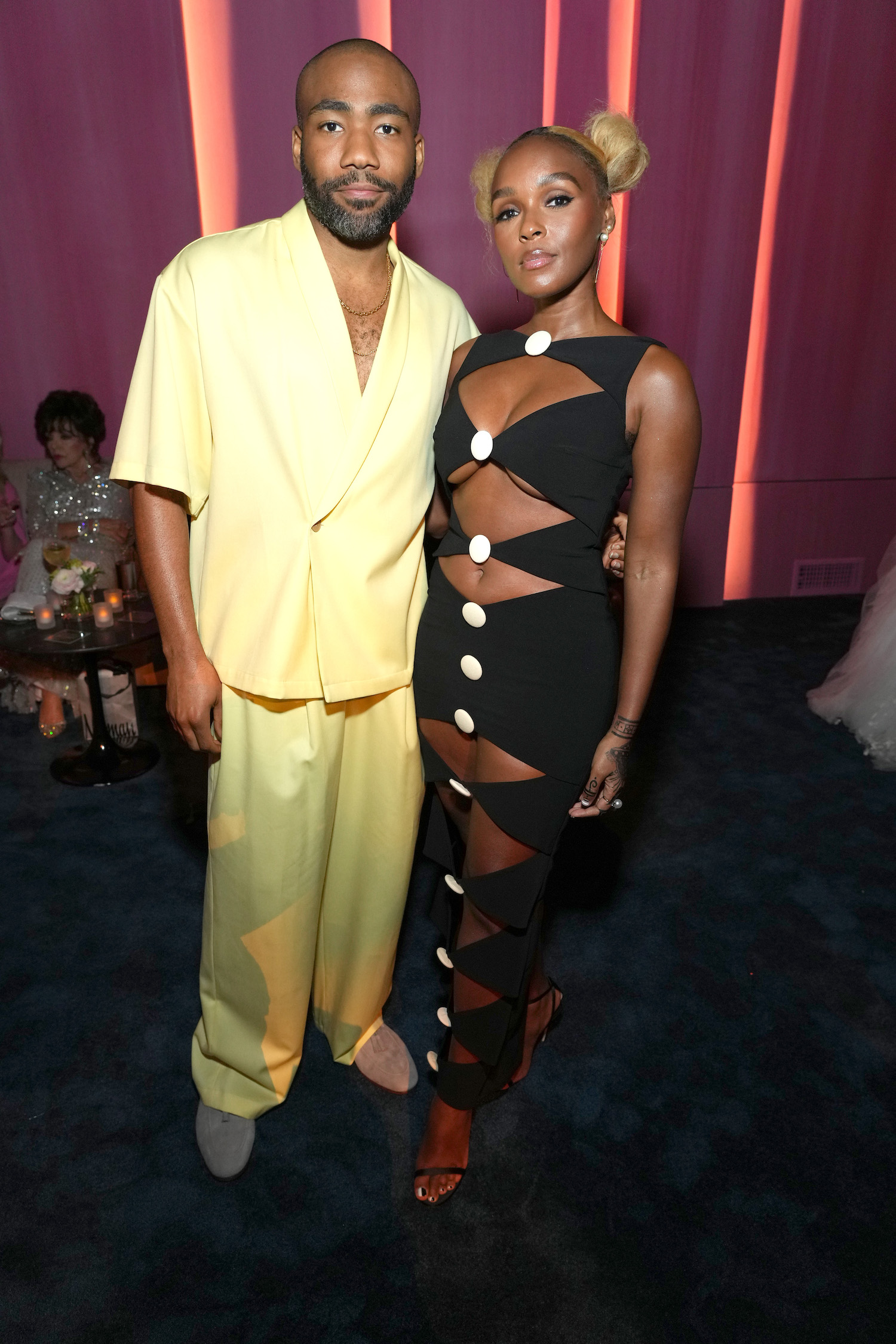 Donald Glover and Janelle Monáe - Vanity Fair Oscar Party