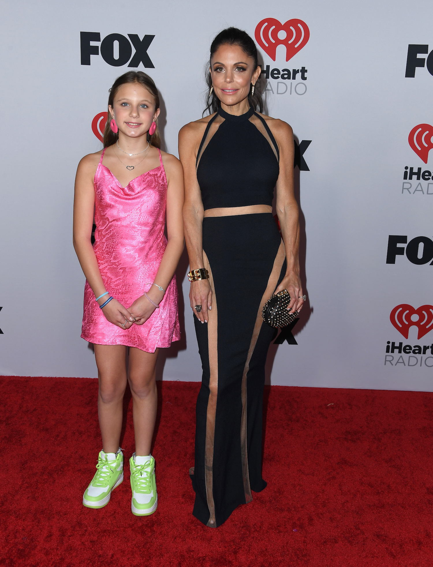 Bryn Hoppy and Bethenny Frankel attend the 2022 iHeartRadio Music Awards