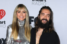 Heidi Klum and husband Tom Kaulitz attend the 2022 iHeartRadio Music Awards
