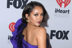 Kat Graham attends the 2022 iHeartRadio Music Awards