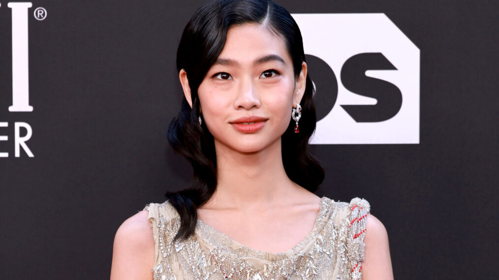 Hoyeon Jung at the 27th Annual Critics Choice Awards